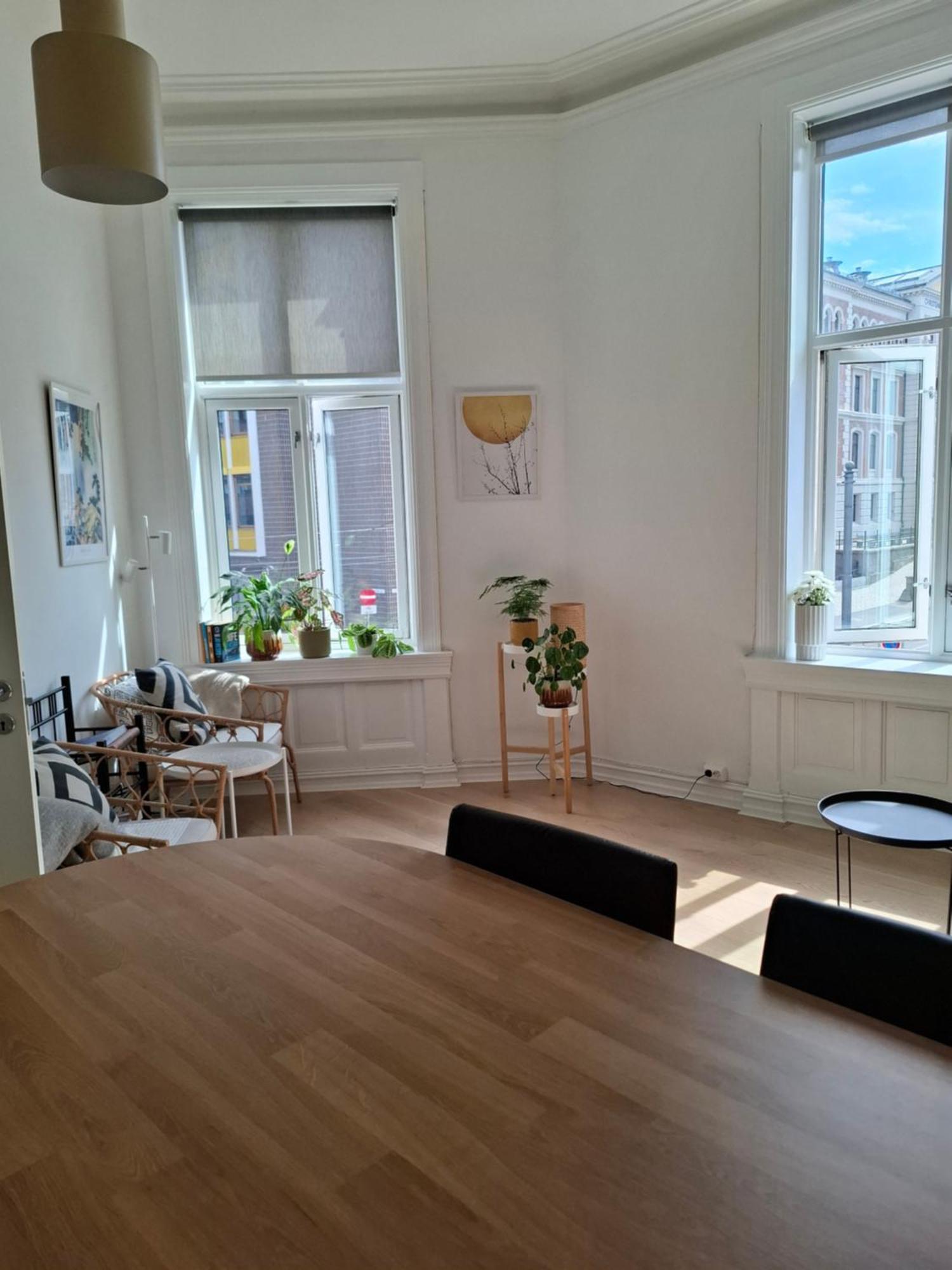 Bright And Charming Apartment From 1878 With View To The New National Museum In Oslo Eksteriør billede