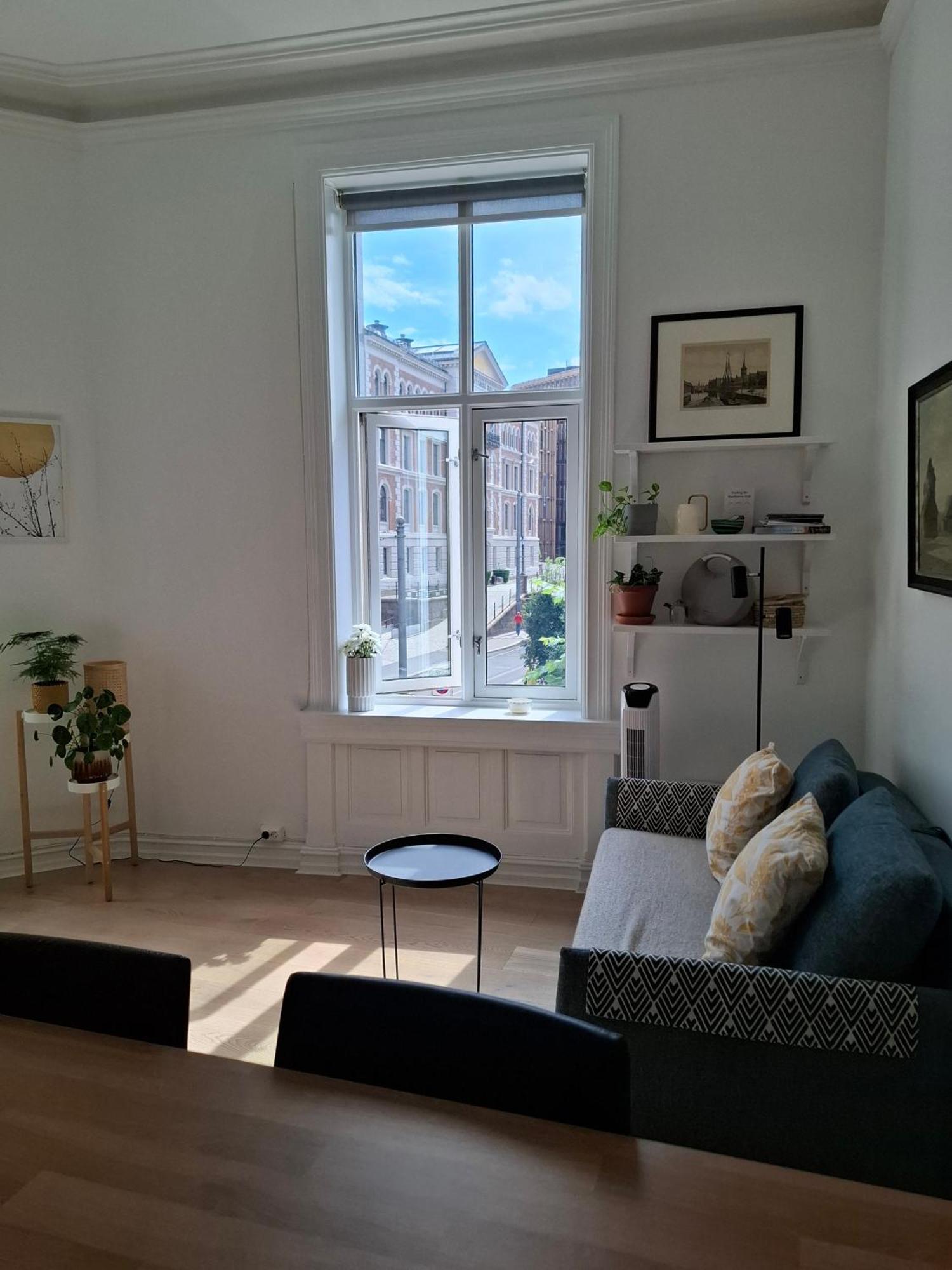 Bright And Charming Apartment From 1878 With View To The New National Museum In Oslo Eksteriør billede