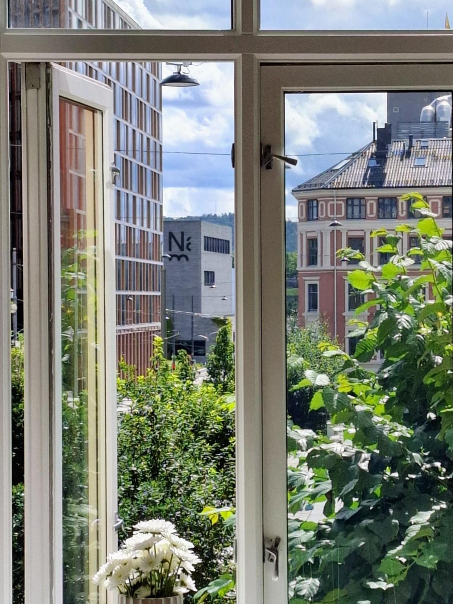 Bright And Charming Apartment From 1878 With View To The New National Museum In Oslo Eksteriør billede