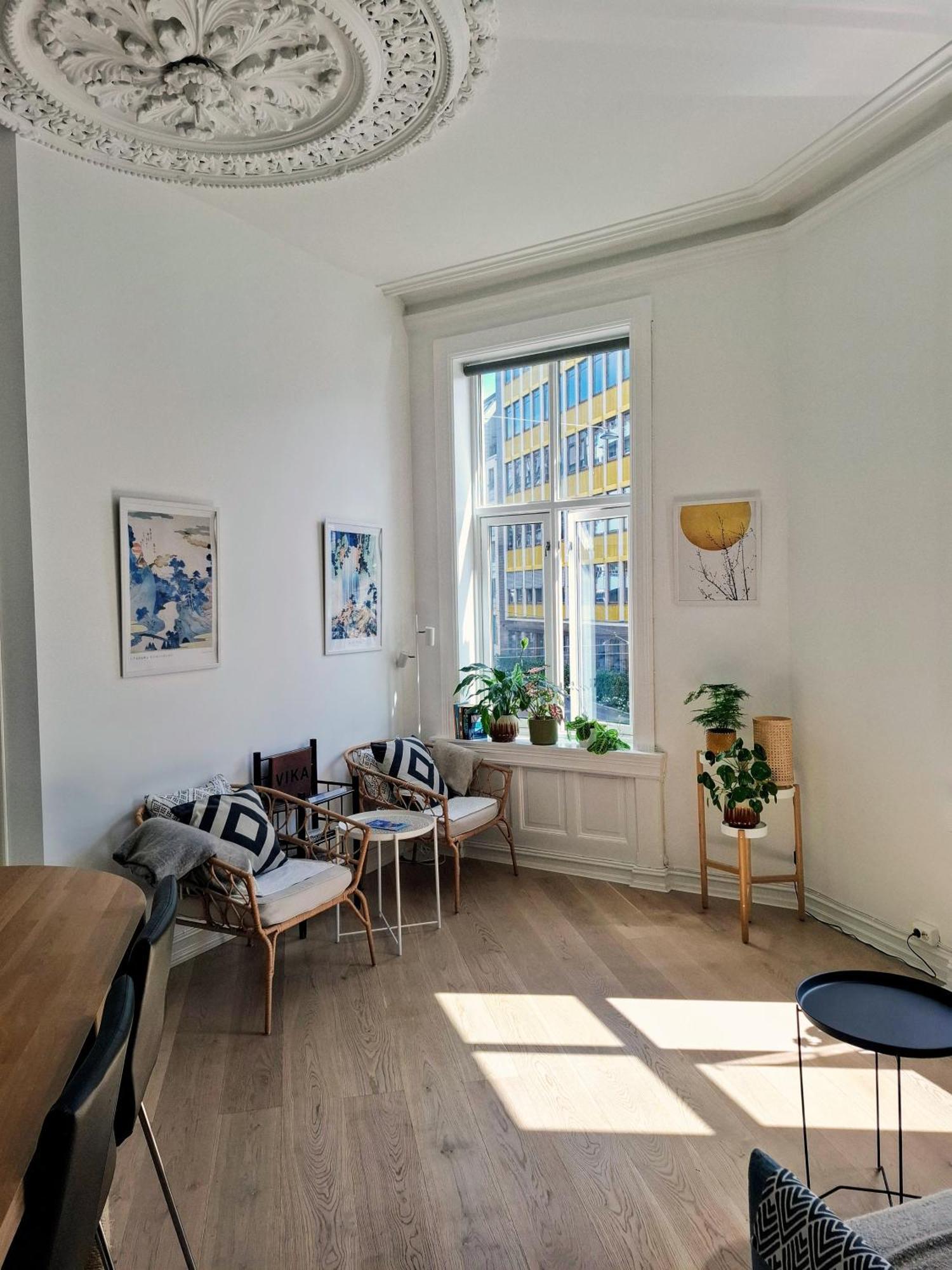 Bright And Charming Apartment From 1878 With View To The New National Museum In Oslo Eksteriør billede